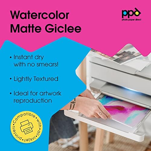 PPD Watercolor Printer & Printable Fine Art Paper - Image 5