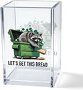 Vgrti Let痴 Get This Bread Acrylic Cosmetic Pencil Pen Holder Cup, Funny Raccoon by Unknown