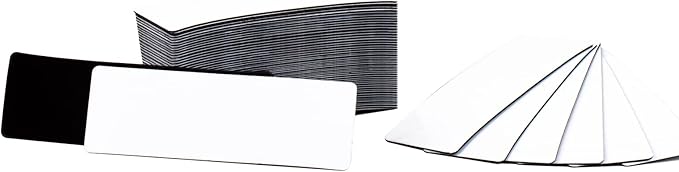 OQUYDEA 40-Pack Dry Erase Magnetic Labels by OQUYDEA