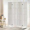 ALeesing 4 Panel Room Divider, 5.6Ft Wood Room Dividers and Folding Privacy by ALeesing