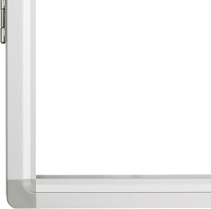 Lockable Magnetic Whiteboard Enclosed Bulletin Board – 36x24 Inch Aluminum - Image 7