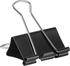 2 Inch 40 Pack Extra Large Binder Clips, Jumbo Paper Clips, Big Paper Clamps by OWLKELA