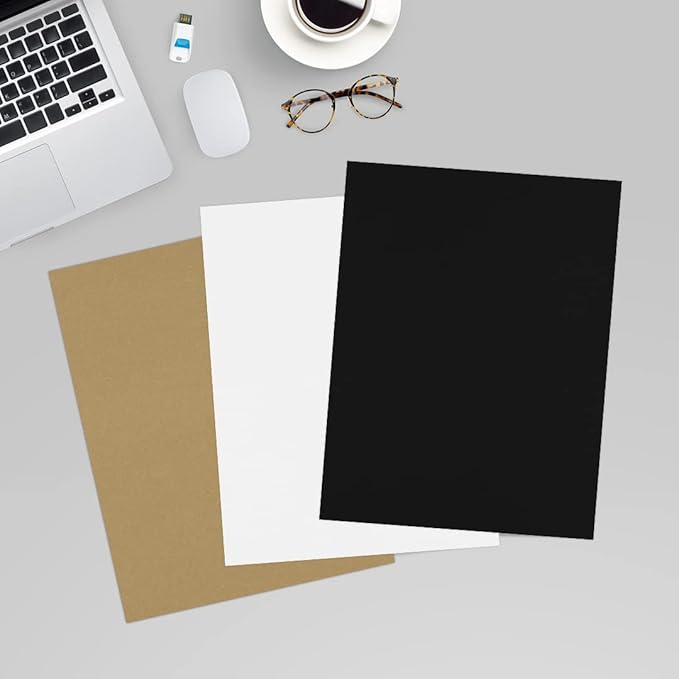 LUXPaper 8.5" x 11" Paper | Letter Size | Midnight Black | 28lb. | 1, 000 Qty - Image 6