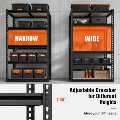 garage storage shelves 72'',ajustable garage shelving units, storage on a desk or shelf