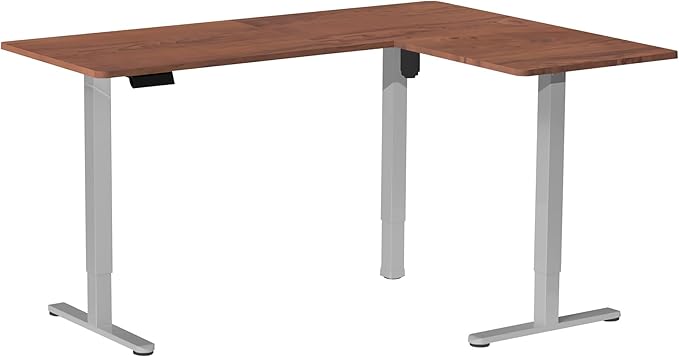VIVO Electric Corner 63 x 55 inch L-Shaped Standing Desk, Memory Height - Image 9