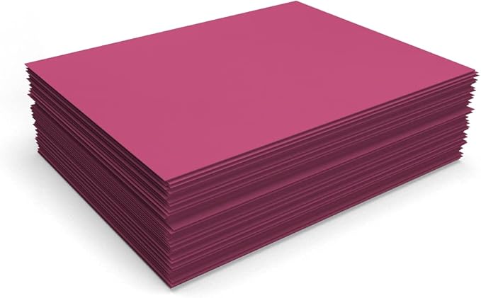 LUXPaper 8.5" x 11" Paper | Letter Size | Magenta Pink | 80lb. Text | 250 Qty - Image 4