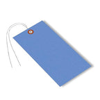 SmartSign 6.25 x 3.125 inch “Blue” Blank Tyvek Shipping Tags - Image 5