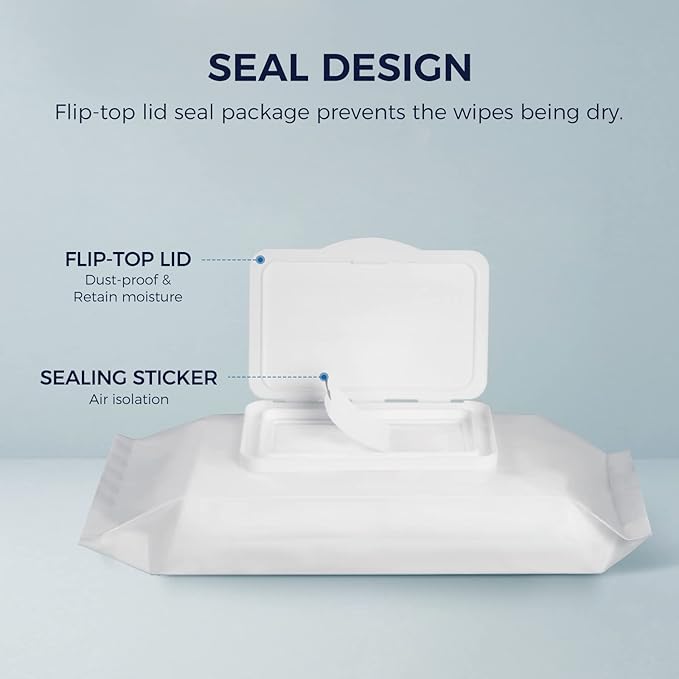 loukin Dry Erase Wipes, Non-Toxic Cleaning Wipes - Image 3