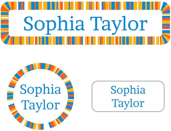 Name Bubbles - Basic Daycare Name Stickers by NameBubbles