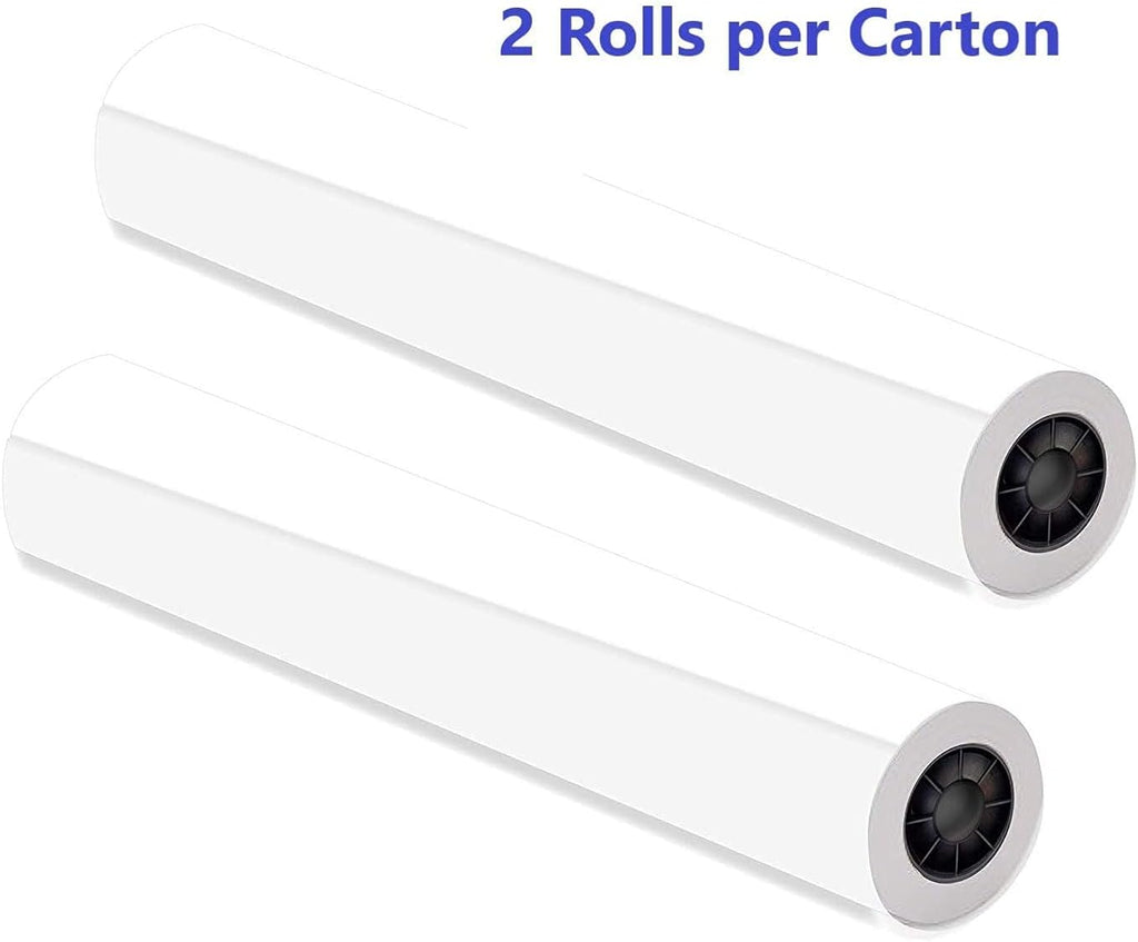 HP Wide Format Universal Bond Paper 24 in x 150 ft, 2 Roll Bundle 4.2 mil - 80 g/m² (21 lbs) 2" Core - Q1396A-2R