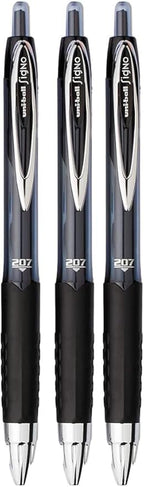 Advantage Gifts Signo 207 Roller Ball Retractable Gel Pens, Medium Point by Advantage+Gifts