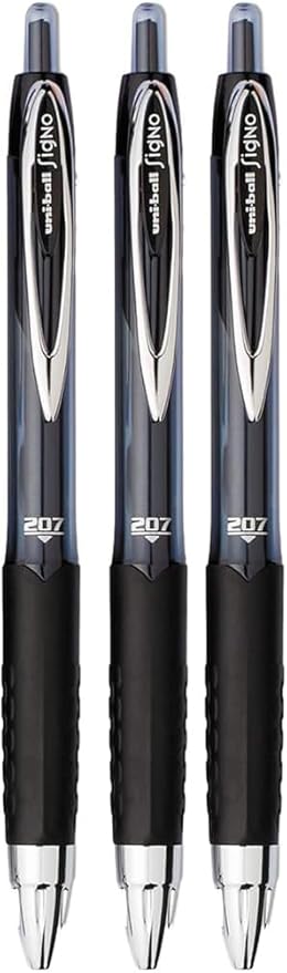 Advantage Gifts Signo 207 Roller Ball Retractable Gel Pens, Medium Point by Advantage+Gifts