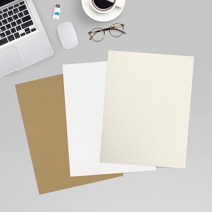 LUXPaper 8.5" x 11" Cardstock | Letter Size | Quartz Metallic | 105lb. Cover | - Image 6