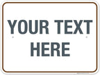 Custom Sign, Personalized Metal Signs, Customize by SigoSigns
