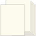 100 Sheets Cream Cardstock 8.5 x 11 Ivory Paper, Goefun Off White Card Stock by Goefun
