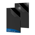 2 Pieces Black Acrylic Sheet, 8 x 12 Inch 1/8 Inch Thick, Home Decor, Display by ADTDA