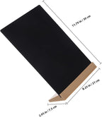 VILLCASE Simple Desktop Chalkboard Memo Board Large Dual-use Rustic Message Sign - Image 2