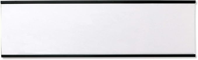 SmartSign Magnetic 'C' Channel Label Holders | 2.5" x 8" Pack of 10 - Image 3