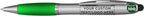 DISCOUNT PROMOS Custom Stylus Ballpoint Pens Set of 100, Personalized Bulk Pack by DISCOUNTPROMOS