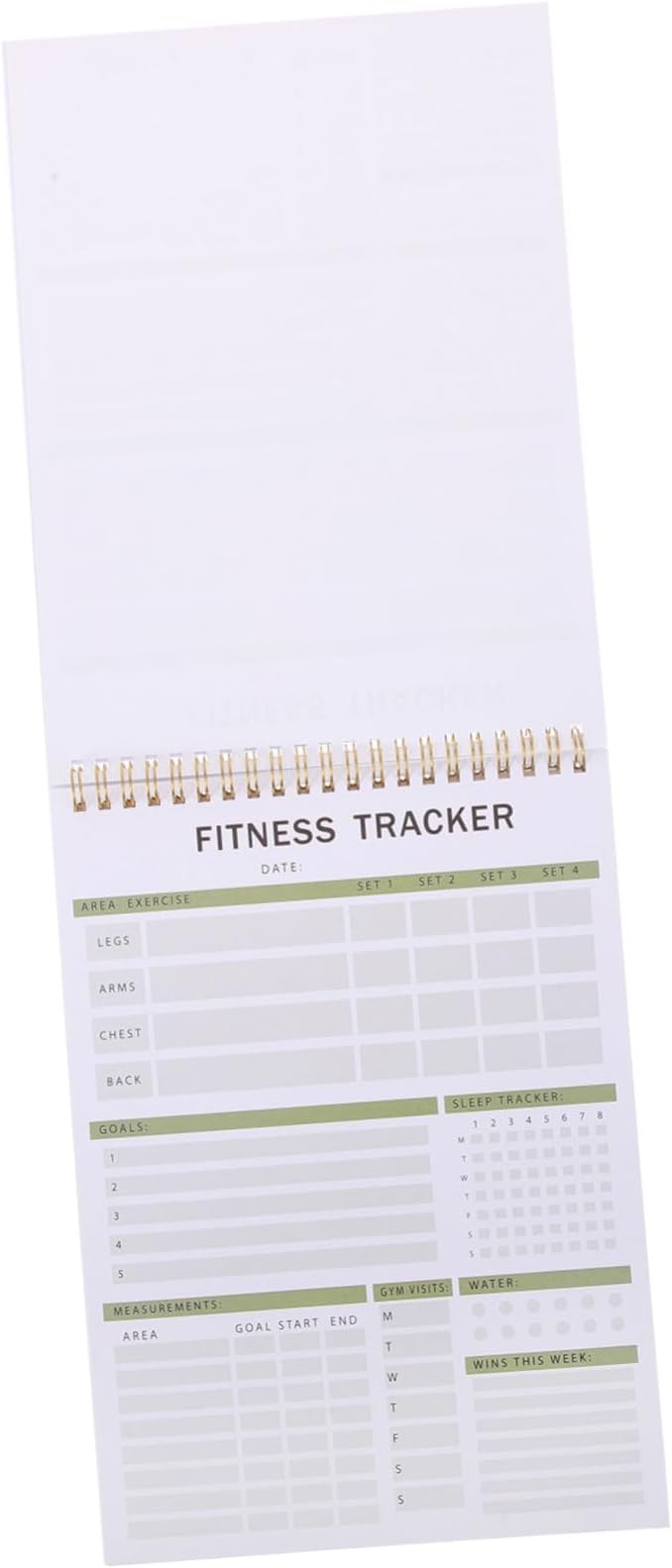 GALPADA Fitness Journal Notebook by GALPADA