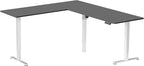 VIVO Electric Corner 75 x 63 inch L-Shaped Standing Desk, Memory Height - Image 9