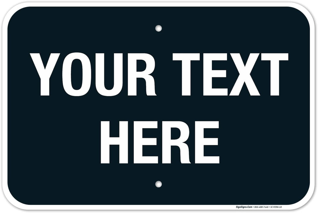 Personalized Custom Black Background Customize