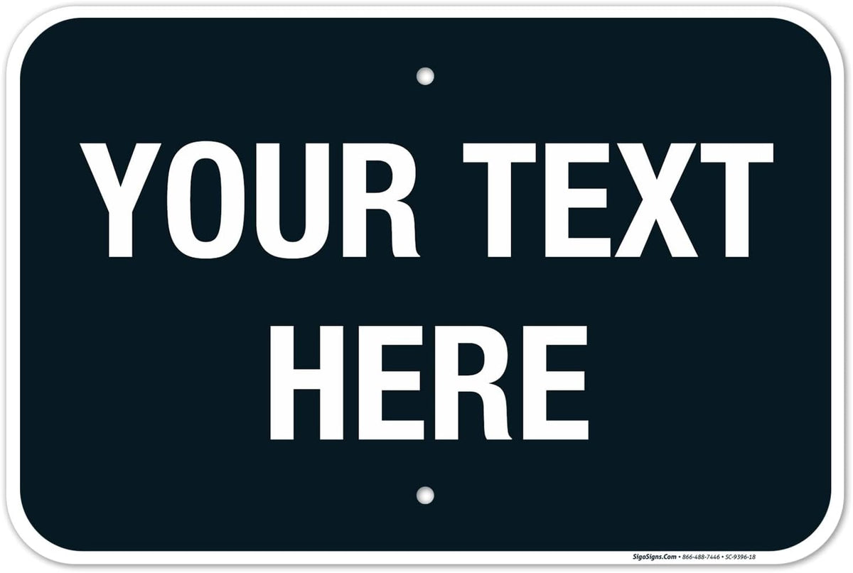Personalized Custom Black Background Customize