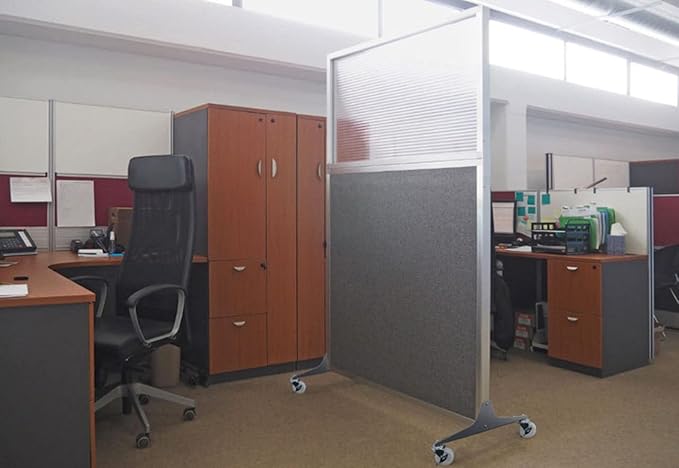 Versare Hush Screen Portable Room Divider | Workstation Wall Divider | - Image 5