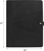 Jack&Chris Leather Portfolio, A4 Document Folder Legal Pad Padfolio, - Image 2