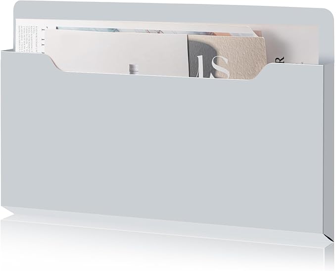 Feifeiya Magnetic Pocket File Holder Large File Folder Organizer Paper Mail by Feifeiya