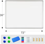 DEVELOP Large Magnetic Dry Erase Board 36 x 72 Inch, Magnetic Whiteboard - Image 2