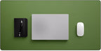Jotsome Leather Desk Pad Mat, Non-Slip Desk Blotter Pad - Image 2