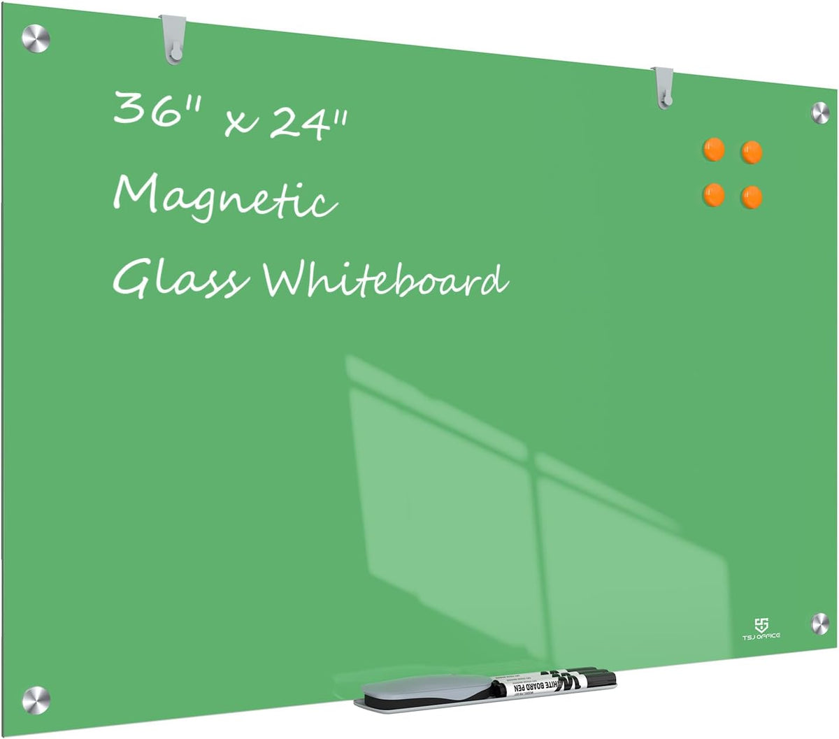 TSJ OFFICE Glass Dry-Erase Board