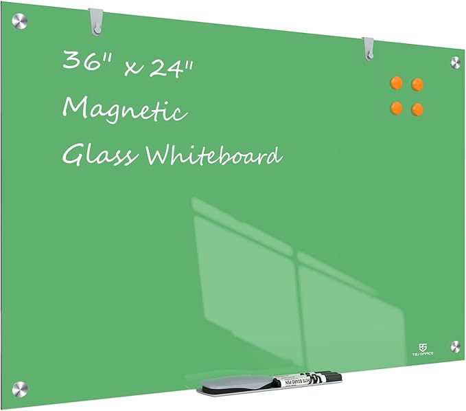 TSJ OFFICE Glass Dry-Erase Board by TSJOFFICE