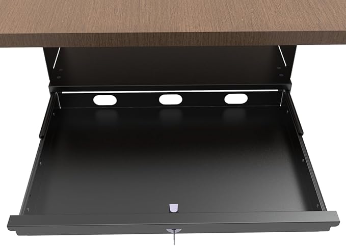 QiaoYoubang Under Desk Lockable Sliding Out Drawer - Image 5
