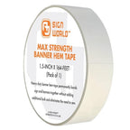 AJ Sign World 1.5" MAX Strength Banner Hem Double Sided Permanent Tape by AJSignWorld