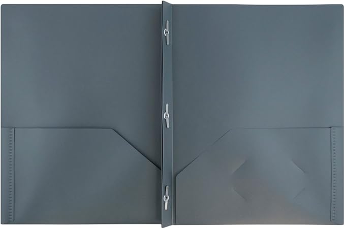 JAM PAPER Plastic Color POP Folders - Image 2