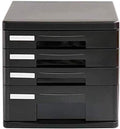 File Cabinet Flat File Cabinet High Transparent Resin Drawer Layer Data Storage Box Office Supplies Desktop Cabinet,