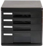 File Cabinet Flat File Cabinet High Transparent Resin Drawer Layer Data Storage Box Office Supplies Desktop Cabinet,