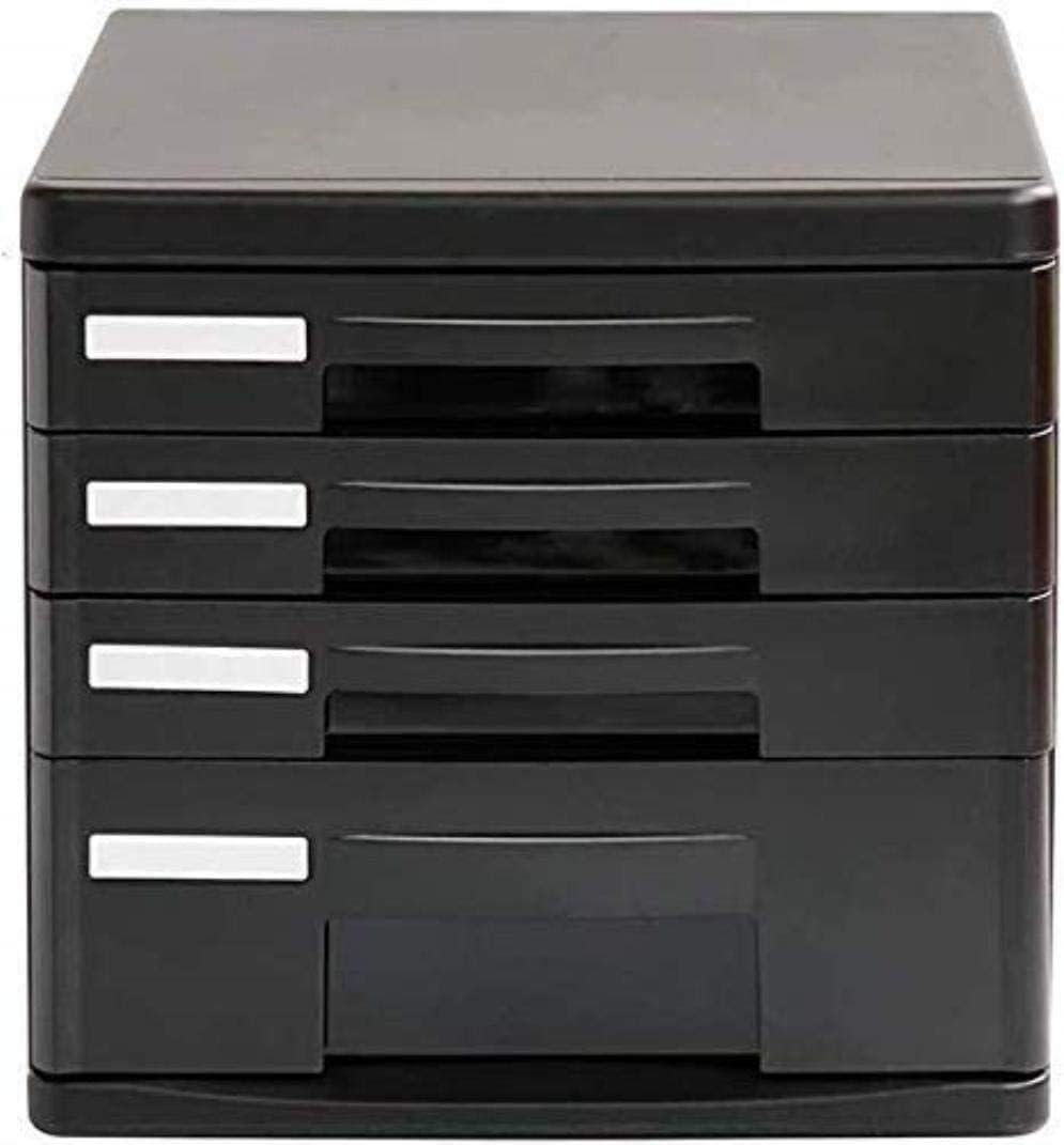 File Cabinet Flat File Cabinet High Transparent Resin Drawer Layer Data Storage Box Office Supplies Desktop Cabinet,