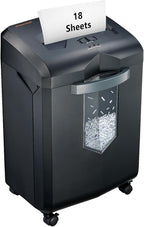 Bonsaii Heavy Duty 18-Sheet Office Shredder – 60-min Continuous Run, Cross-Cut by bonsaii
