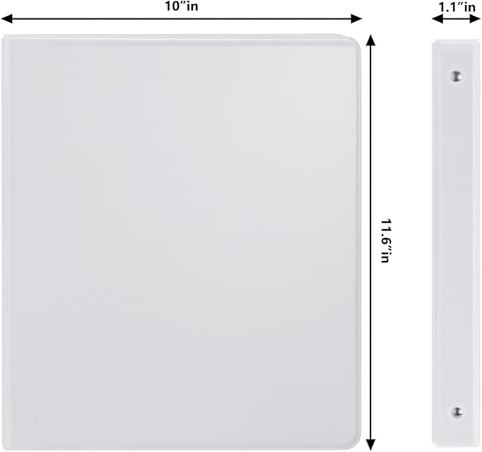 COMIX Sturdy 3 Ring Binder 0.5 inch - Image 3