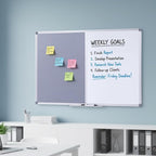 DexBoard 36 x24 inch Cork & Dry Erase Combo Board - Image 5