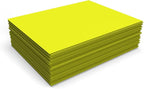 LUXPaper 8.5" x 11" Paper | Letter Size | Citrus Yellow | 80lb. Text | 50 Qty - Image 4
