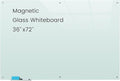 Gooderboard Glass Magnetic White Board by Gooderboard