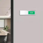 Go/No Go Door Sign Indicator for Office, Conference Room. Room Status Tells - Image 7