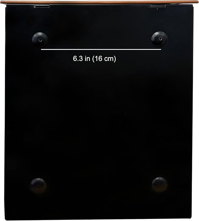 NACH Mailboxes for Outside Wall Mount, 12 x 4.5 x 10 inch, Waterproof Mailbox - Image 8