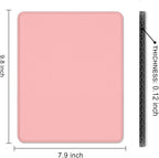 Auhoahsil Pink Mouse Pad, 12 x 10 Inch Square Mousepad, 3mm Thick Rubber Mouse - Image 7