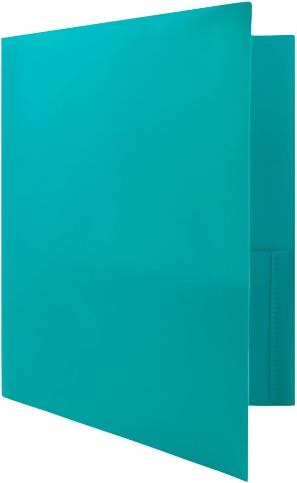 JAM PAPER Plastic Color POP Folders - Image 4