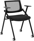 BROBRIYO 2 Pack Stackable Conference Room Chairs - Image 5